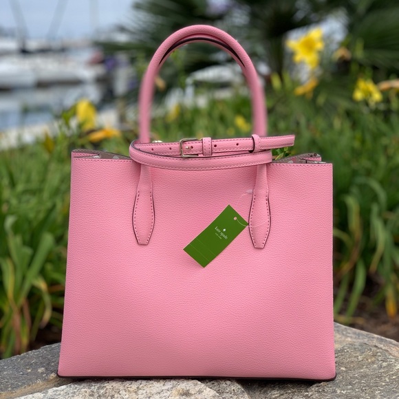 💕 KATE SPADE Eva Breezy Leather Satchel Crossbody - Picture 3 of 8